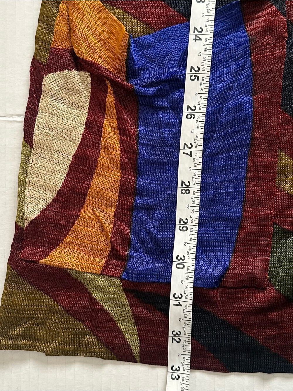 Vintage Missoni orange label Multicolor Abstract Knit Cardigan Jacket - Picture 8 of 9